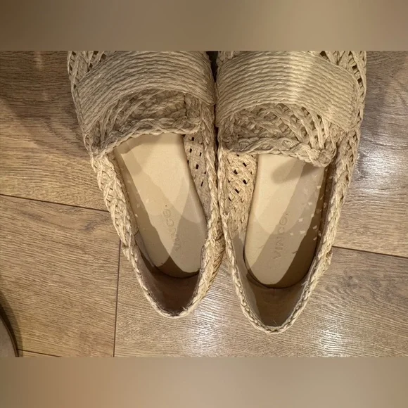 Vince Women's Beige Woven Flats - Picture 3 of 5